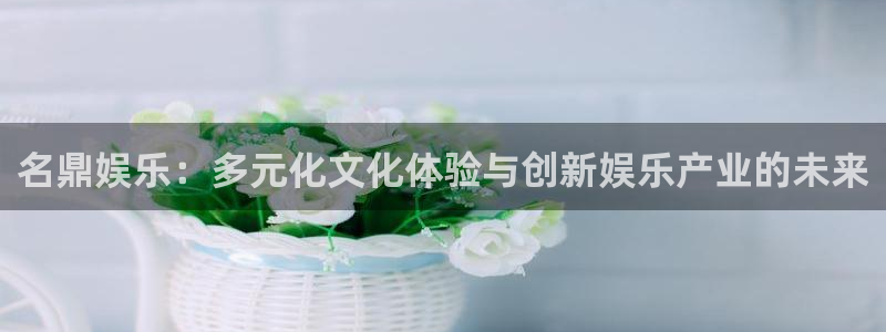 欧陆平台体育官网入口登录：名鼎娱乐：多元化文化体验与创新娱乐产业的未来